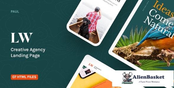 21907 Lewis v1.0 - Creative Agency Landing Page 