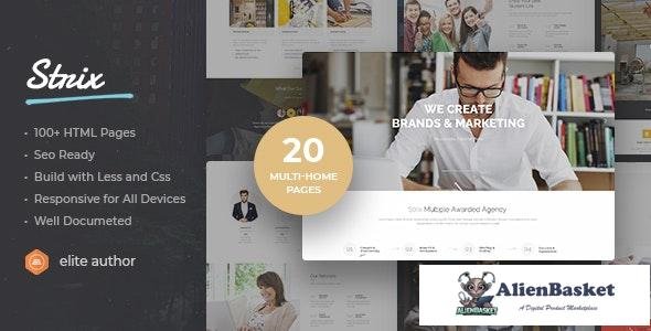 21601 Strix v1.0 - Multipurpose HTML5 Template 