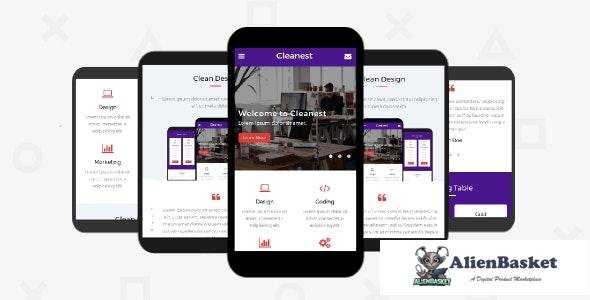 23358 Cleanest v1.0 – Mobile Template 