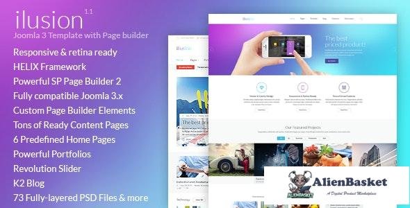 16904 ilusion v2.3 - Versatile Joomla 3 Template 