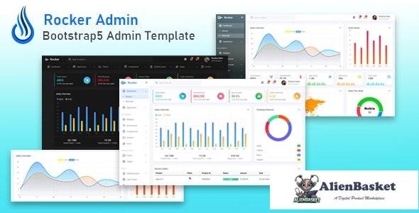 26431 Rocker v1.0 - Bootstrap 5 Admin Dashboard Template 