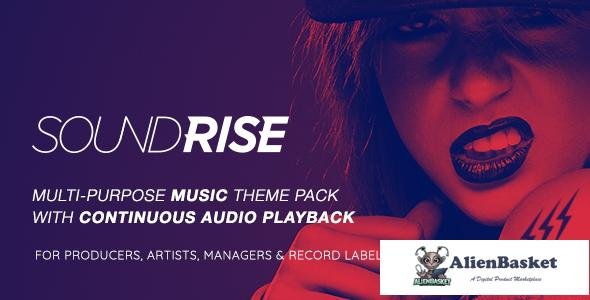 11295 SoundRise v1.4.10 - Artists, Producers and Record Labels Theme 