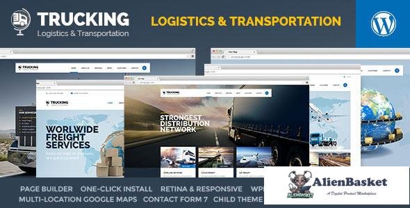 13883 Trucking v1.4.6 - Transportation & Logistics WordPress 