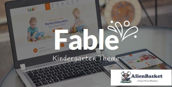 17324 Fable v3.4 - Children Kindergarten WordPress Theme 