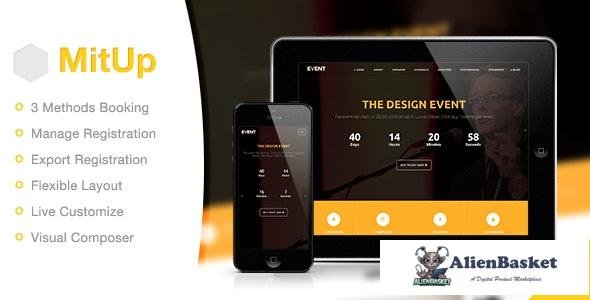 17657 MitUp v1.1.7 - Event & Conference WordPress Theme 