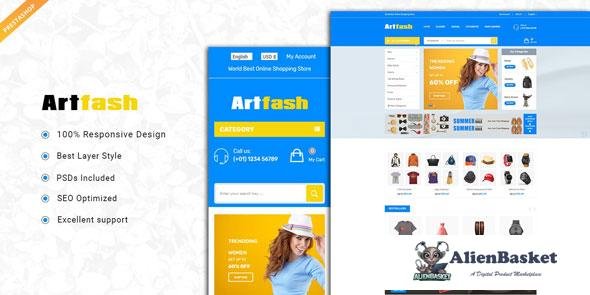13070 Artfash - Responsive PrestaShop Theme 