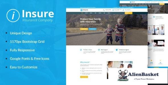 21064 Insure v1.0 - Insurance, Finance, & Business HTML Template 