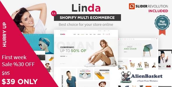 12489 Linda - Multipurpose eCommerce Shopify Theme 