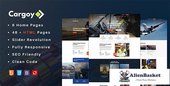 31773 Cargoy v1.0 - Logistics & Transportation HTML Template 