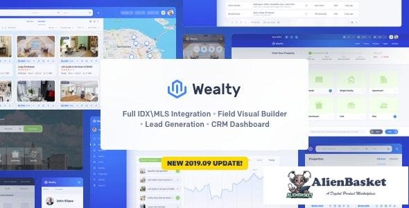 19283 Wealty v3.0 - Multipurpose Real Estate WordPress Theme 