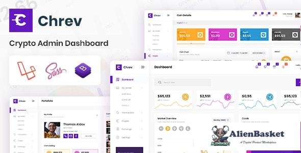 26681 Chrev v1.0 - Crypto Laravel Admin Dashboard & Bootstrap Template 