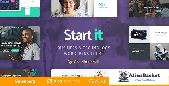 39944 Start It v1.1.8 - Technology & Startup WP Theme 