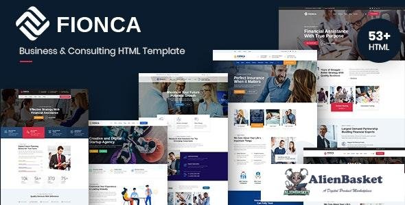 30836 Fionca v1.0 - Business & Finance HTML Template 