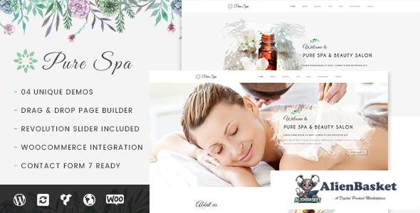 10822 Pure v1.0.2 - Spa & Beauty Responsive WordPress Theme 