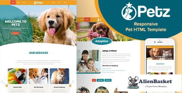23746 Petz v1.0 - Responsive HTML Template 