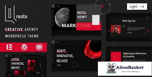 31600 Qreate v1.1.1 - Creative Agency WordPress Theme 