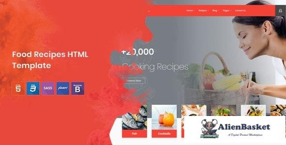 22841 Cook Note v1.0 - Food Recipes HTML Template 