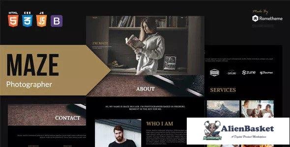 13624 MAZE - Photography Portfolio HTML Template 