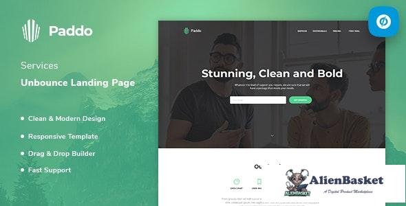 16611 Paddo - Services Unbounce Landing Page Template 