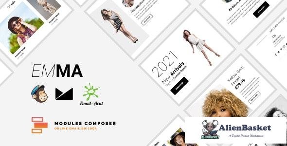 24562 Emma v1.0 - E-commerce Responsive Email for Fashion & Accessories with Online Builder 