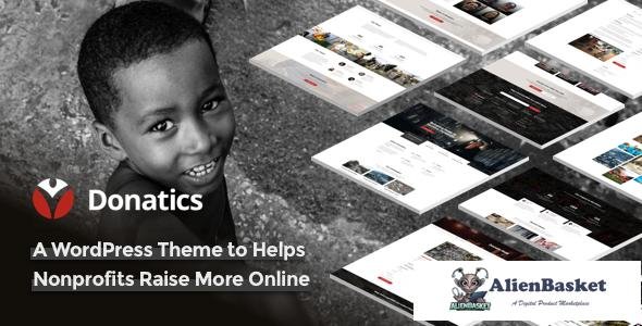 23645 Donatics v1.2.47 - Charity & Fundraising WordPress Theme 