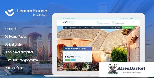 11997 Lemanhouse - Real Estate HTML Template 