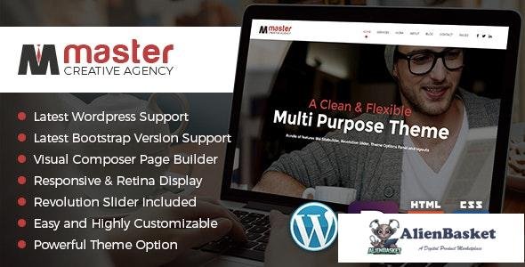 15408 Master Creator v1.5.13 - Minimal WordPress Theme 