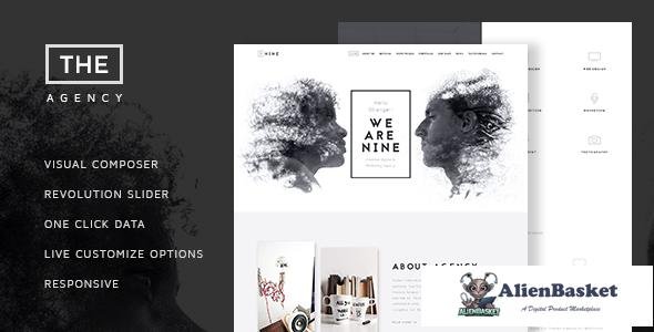 12029 The Agency v1.6 - Creative One Page Agency Theme 