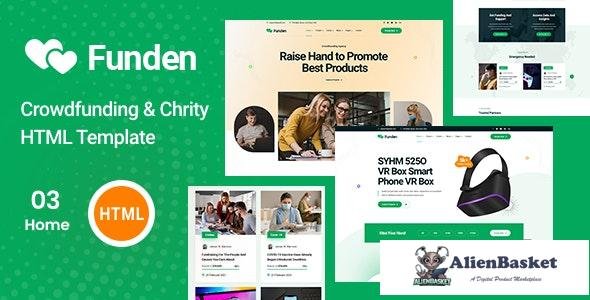 27134 Funden v1.0 - Crowdfunding & Charity HTML5 Template 