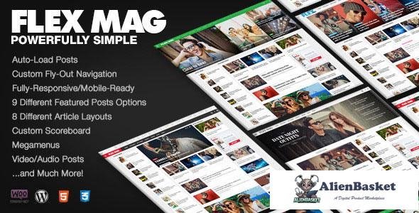 15335 Flex Mag v3.0.1 - Responsive WordPress News Theme 