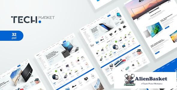 11600 TechMarket v1.1 - Ultimate Shopify Template 