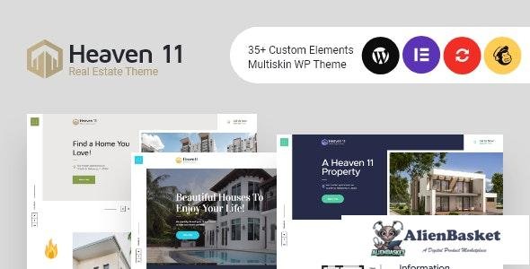 25575 Heaven11 v1.0.3 - Property & Apartment Real Estate WordPress Theme 