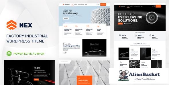 11802 Nex v3.0 - Factory & Industrial WordPress 