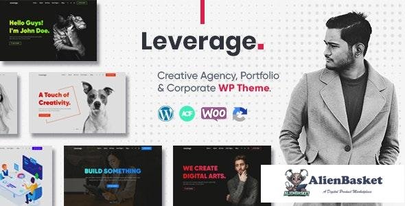 22194 Leverage v1.0.3 - Creative Agency & Portfolio WordPress Theme 