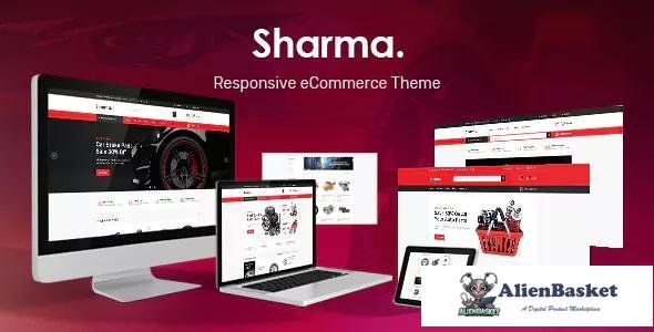 13235 Sharma - Accessories Car OpenCart Theme (Included Color Swatches) 