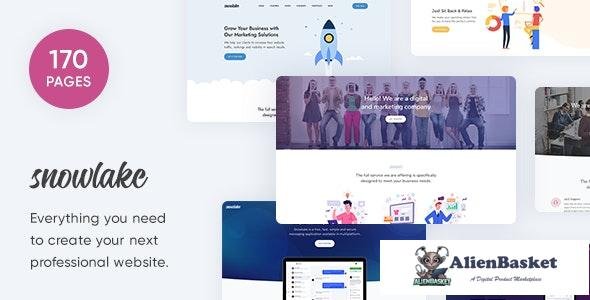 21266 Snowlake v1.0 - Creative Business & Startup Template 