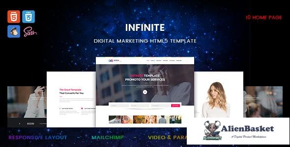 10628 Infinity - Responsive Agency HTML Template 
