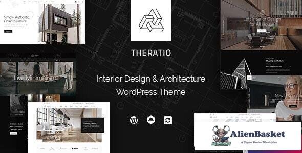 22396 Theratio v1.1.1 - Architecture & Interior Design Elementor 