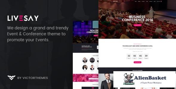 25416 Livesay v1.9.1 - Event & Conference WordPress Theme 