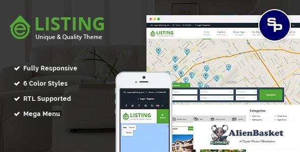 19409 eListing v1.0.2 - Responsive Real Estate Joomla Template 