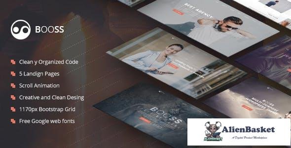 15009 Booss v1.0 - Creative Multipurpose Marketing Landing Page 