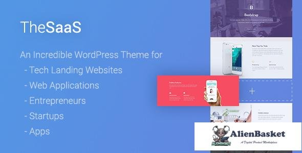 10578 TheSaaS v1.3.4 - Responsive SaaS, Startup & WebApp Theme 