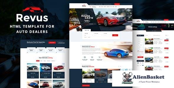 14149 Revus v1.0 - Autodealer HTML Template 