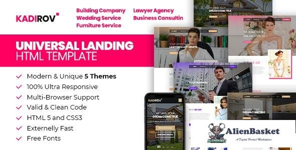 24734 Kadirov v1.0 - 5 Landing Page Template 