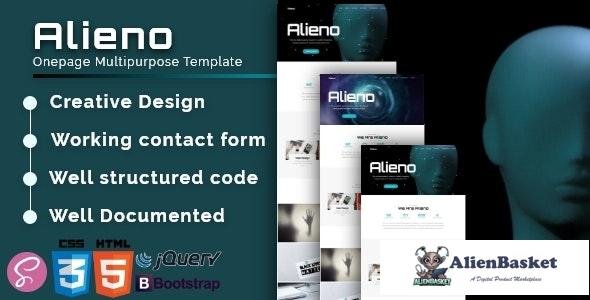 15725 Alieno v1.0 - Onepage Multipurpose Template 