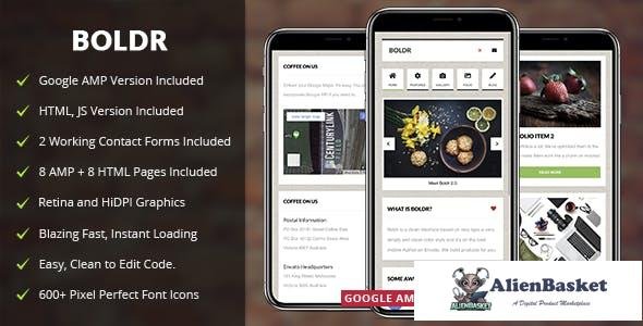 15010 Boldr Mobile v2.0 - Mobile Template 