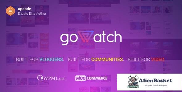 10458 goWatch v1.0.3 - Video Community & Sharing Theme 