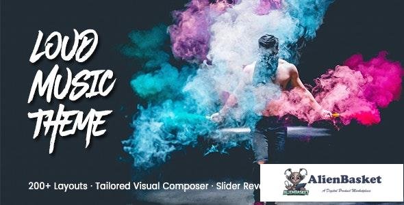 27440 Loud v2.1.3 - A Modern WordPress Theme for the Music Industry 