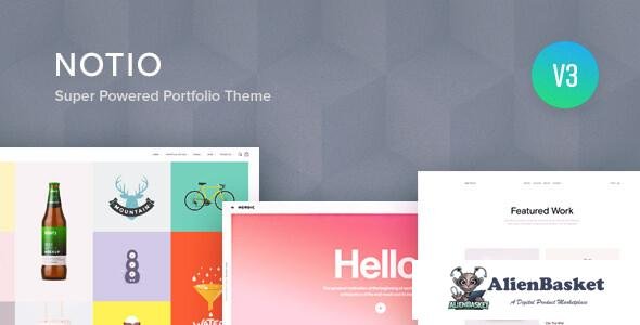 28274 Notio v5.6.1 - Deluxe Portfolio Theme 
