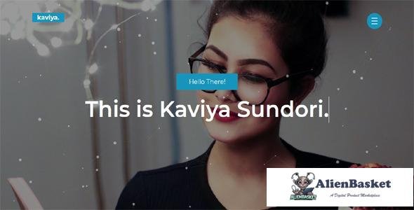 11751 Kaviya - Portfolio HTML Template 